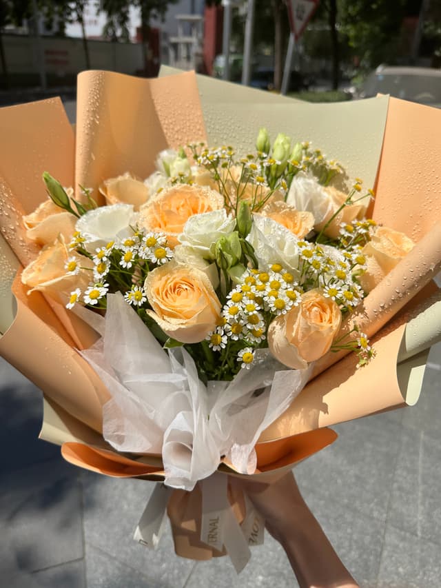 北京的第一个花束 💐🌺