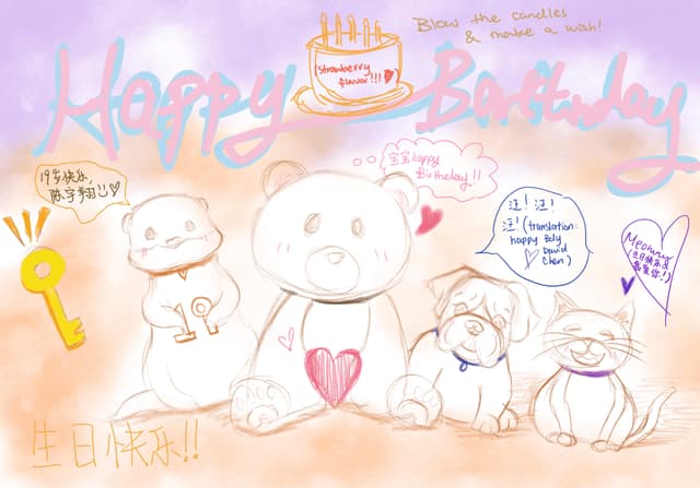 MAKE A WISH FOR UR BIG 19!