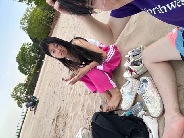 说走就走的沙滩