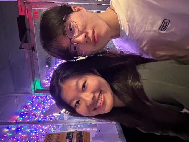 贪吃的小陈和小董！